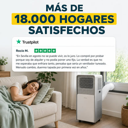 Cecotec ForceClima 12850 Style – Frío en verano, calor en invierno, sin obras