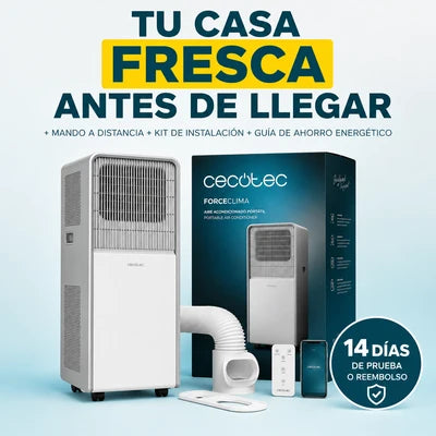 Cecotec ForceClima 12850 Style – Frío en verano, calor en invierno, sin obras